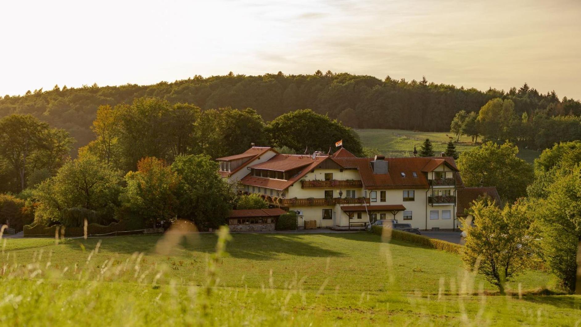 Landhotel Kuralpe Kreuzhof Lautertal  Exteriör bild